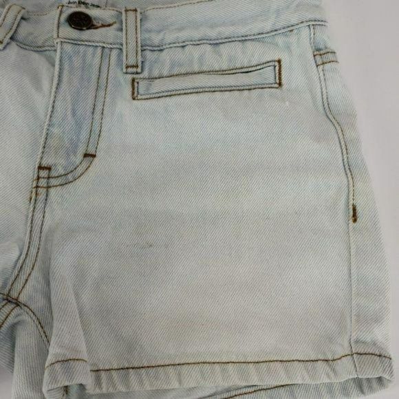 Calvin Klein Vintage Mom Jean 3" whitewash short retro shorts - Picture 2 of 7